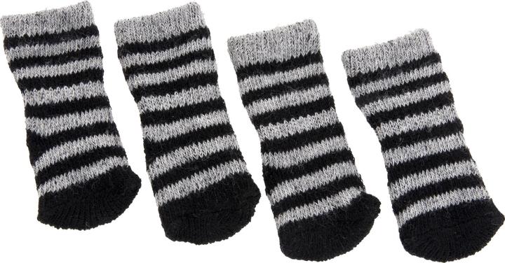 Productafbeelding Flamingo Sokken 4 Stuks/Set S Zwart/Grijs (S)