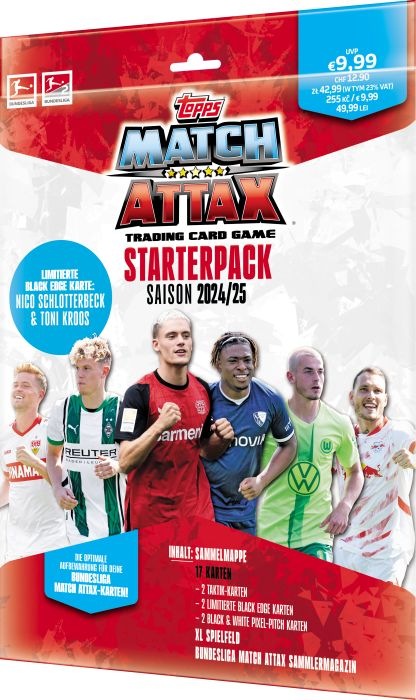 Produktbild Topps MatchAttax Bundesliga 2024 Starterpack (Deutsch, Booster Pack)