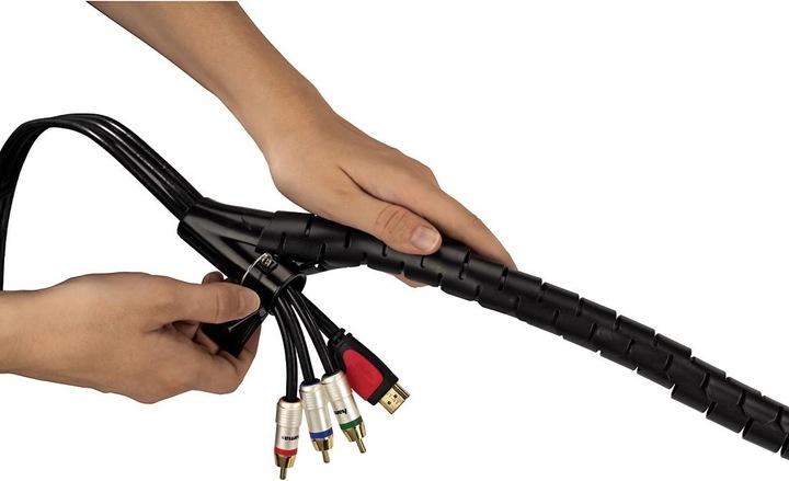Actual product image Hama Cable bundle hose (Cable conduit, 250 cm)