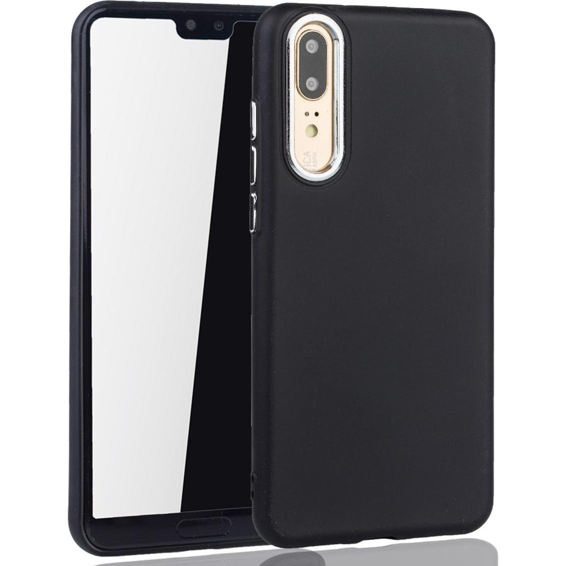 Thumbnail - König Design Huawei P20 Hülle Case Handy Cover Schutz Tasche Schutzhülle Bumper Etuis Schwarz (Cubot P20), Smartphone Hü...