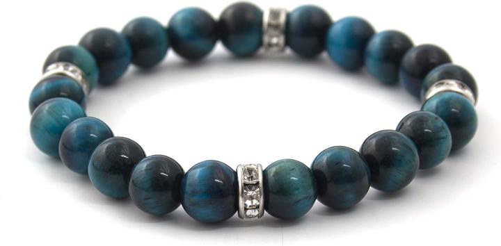 Actual product image Beneto Kerosene tiger eye bead bracelet MINK122 / 17 - Length: 19 cm (19 cm)