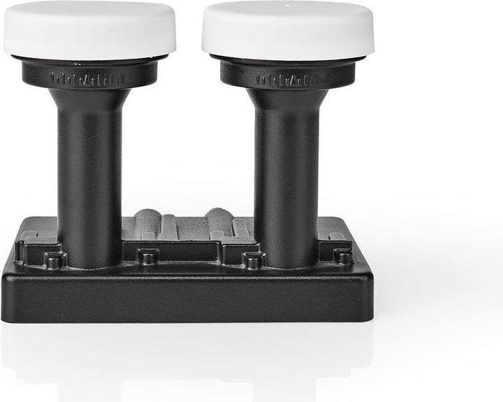 Produktbild Nedis LNB Twin Monoblock 6,0 ° Ausgangsanschluss: 2X F-Stecker Rauschmass Bereich: 0.85 dB Konversio (Single LNB)
