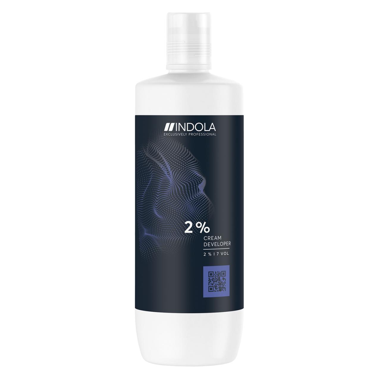 Indola, Haarkleur, Cream Ontwikkelaar 2% 7 Vol 1000ml