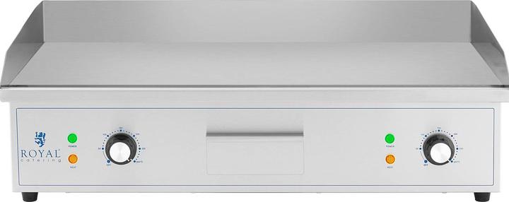 Produktbild Royal Catering Elektro Grillplatte Griddleplatte Elektro 727 x 420 mm glatt 4.400 W