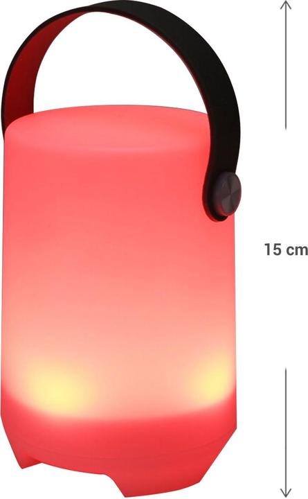 Produktbild Home&Styling Akku Tischlampe, Lichtmodi in weiss & 16 RGB-Farben, IP44, 2er-Set