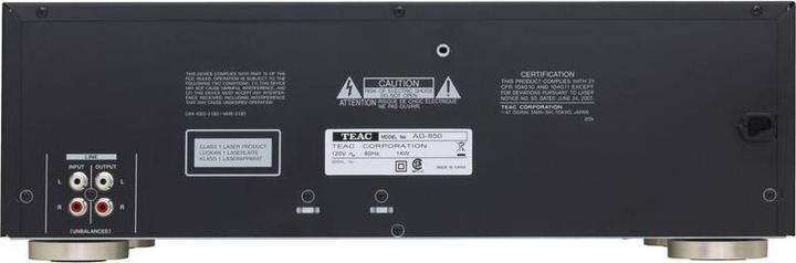 Immagine prodotto TEAC AD-850-SE/B (Registratore CD)