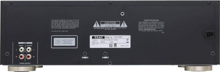 Actual product image TEAC AD-850-SE/B (CD recorder)