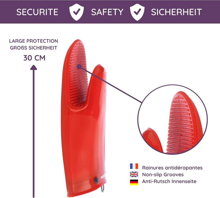 Image du produit Mastrad Gant de cuisine Orka Tex Silicone (Silicone)