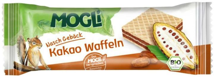 Actual product image Mogli Cocoa waffles (15 g)