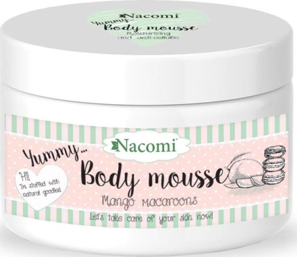 Nacomi Body Mousse Body Mousse Mango Macarons 180Ml (Körpercreme, 150 ml)