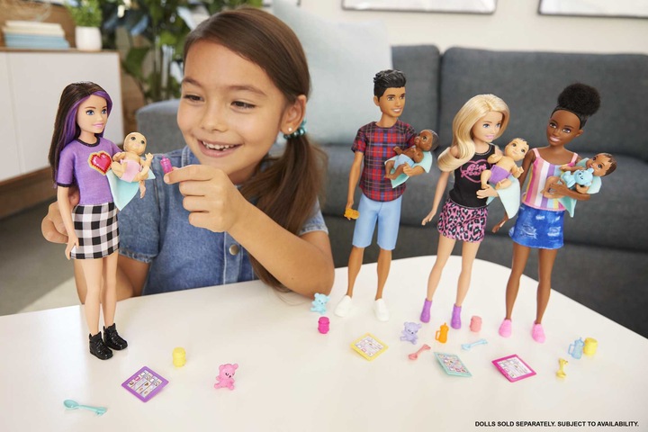 Image du produit Barbie "Skipper Babysitters Inc" Baby Sitter Doll + Baby/Accy Asst (4)