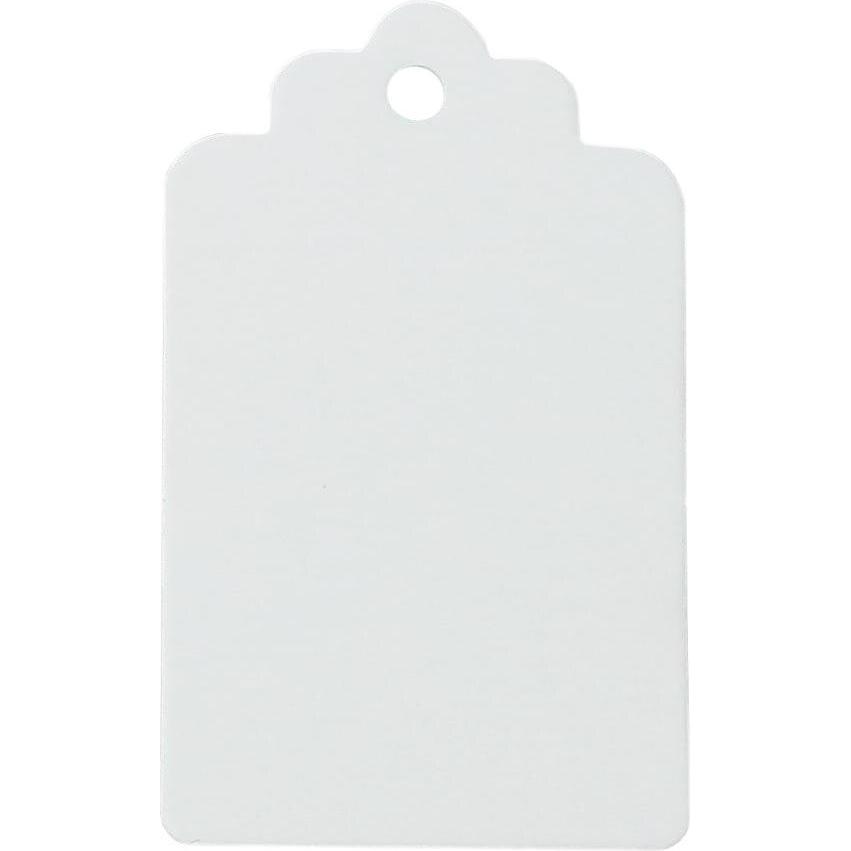 JTI, Etiketten, 100x Papieretiketten - Weiss