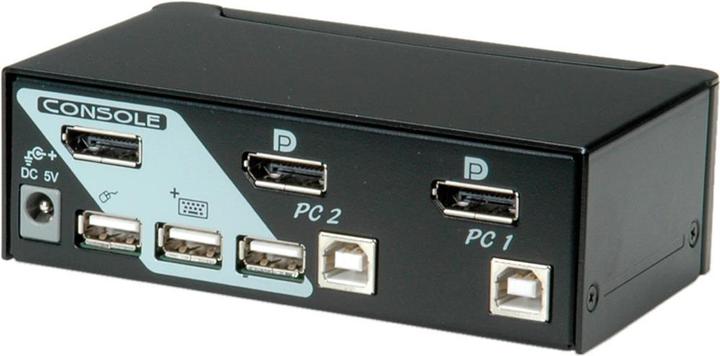 Produktbild Roline KVM Switch, DisplayPort, USB 2.0