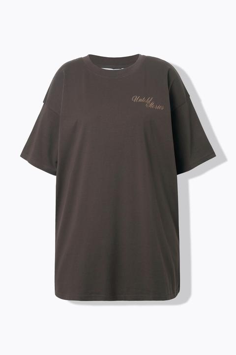 Produktbild Studio Untold T-Shirt, oversized, Writing-Print (54)