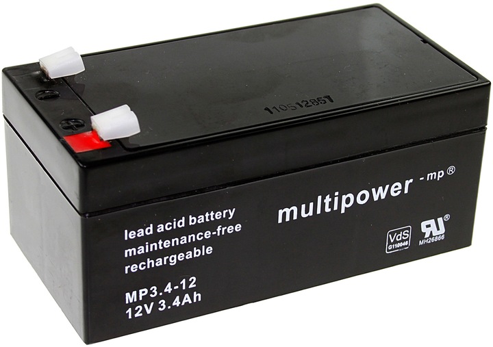 Produktbild Multipower MP3,4-12 USV-Batterie