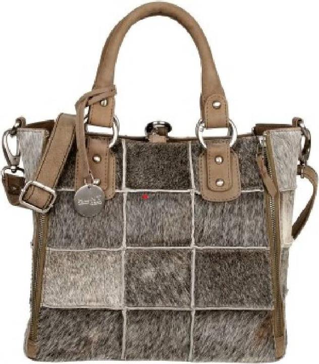 Immagine prodotto Bull & Hunt Jackie-Sherpa Handtasche, Salt&Pepper (12 l)