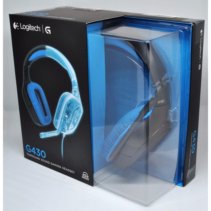 Image du produit Logitech G G430 - Casque de jeu avec son surround 7.1 (Filaire)