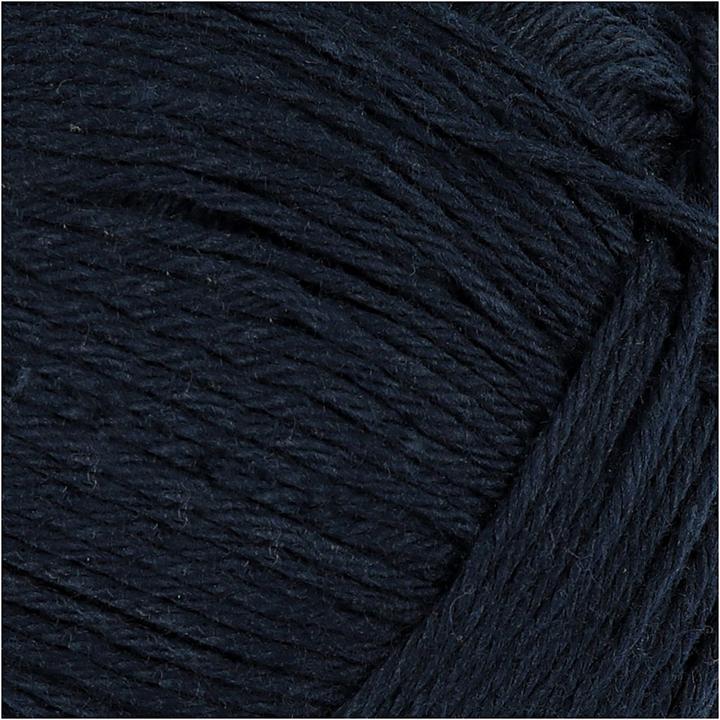 Actual product image Creativ Company Katoengaren, Donkerblauw, 50gr, 170m (170 m)