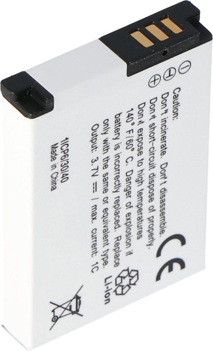 Actual product image Samsung Battery SLB-10A, SLB10A, ES55, HZ10W, L100 (Rechargeable battery)