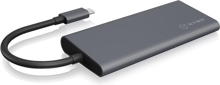 Actual product image Icy Box IB-DK4022-CPD (USB-C, 4 Ports)