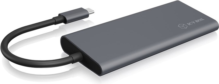 Actual product image Icy Box IB-DK4022-CPD (USB-C, 4 Ports)
