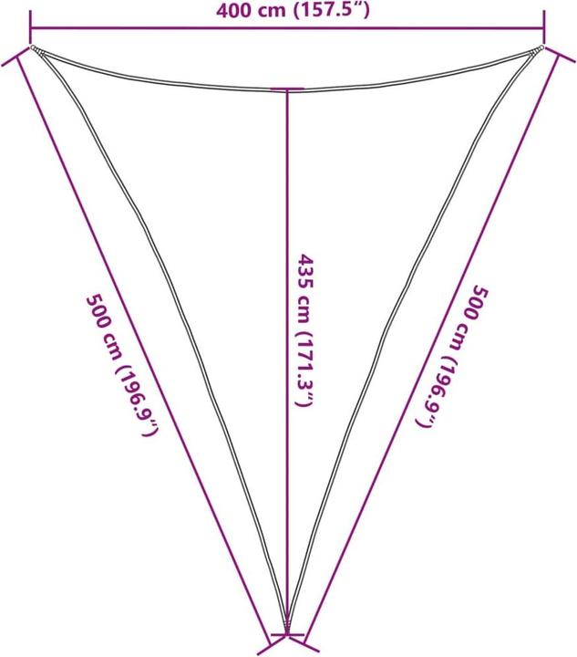 Actual product image vidaXL Wendy (4 x 5 x 5 m)