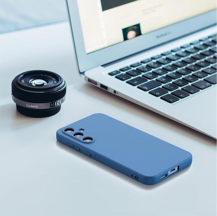 Produktbild Screenguard Samsung Galaxy A55 5G Liquid Silicone Case Hülle (Samsung Galaxy A55)