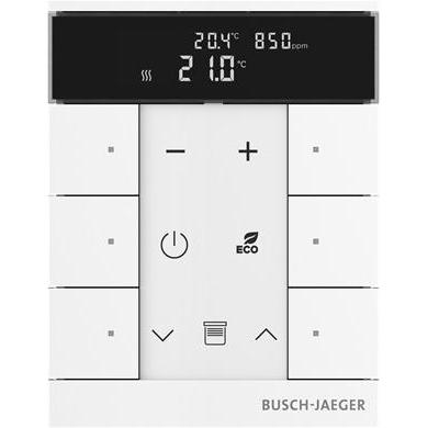 Busch-Jaeger BUSC Bedienelement, Thermostat, Weiss