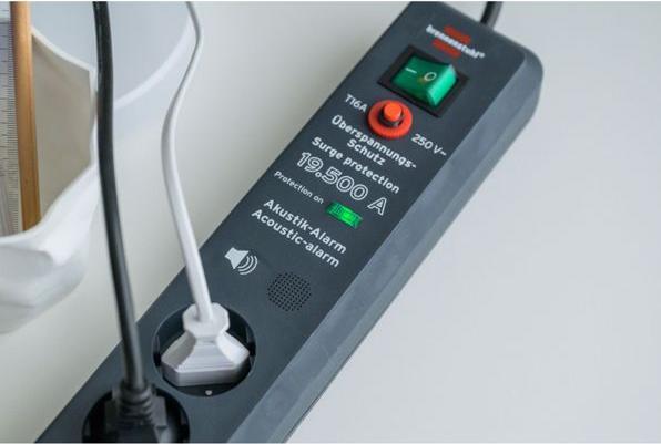 Actual product image Brennenstuhl Secure-Tec 19.5KA (6x, CEE 7/5, 3 m)