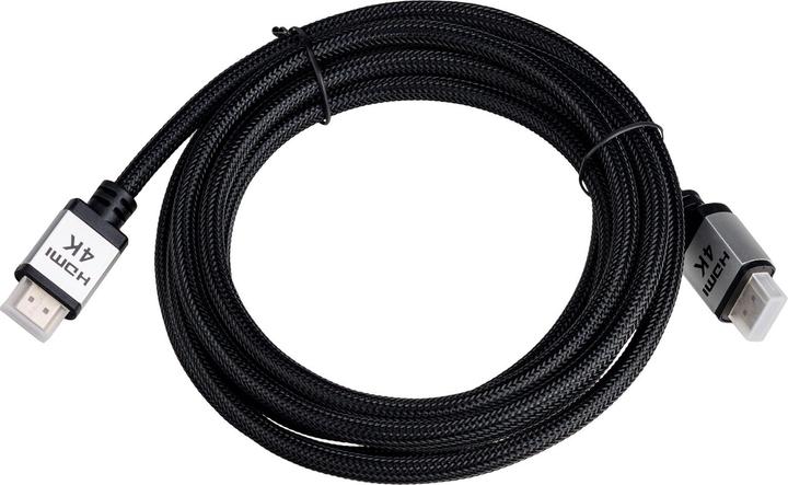 Produktbild Akyga Kabel HDMI - HDMI 3m Silber (AK-HD-30P) (3 m, HDMI, 2.0)
