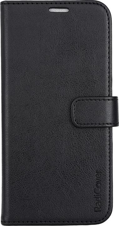 Produktbild Radicover Radiation Protection Wallet Vegan Leather iPhone 15 PRO MAX Flipcover Black PU (Apple iPhone 15 Pro Max)
