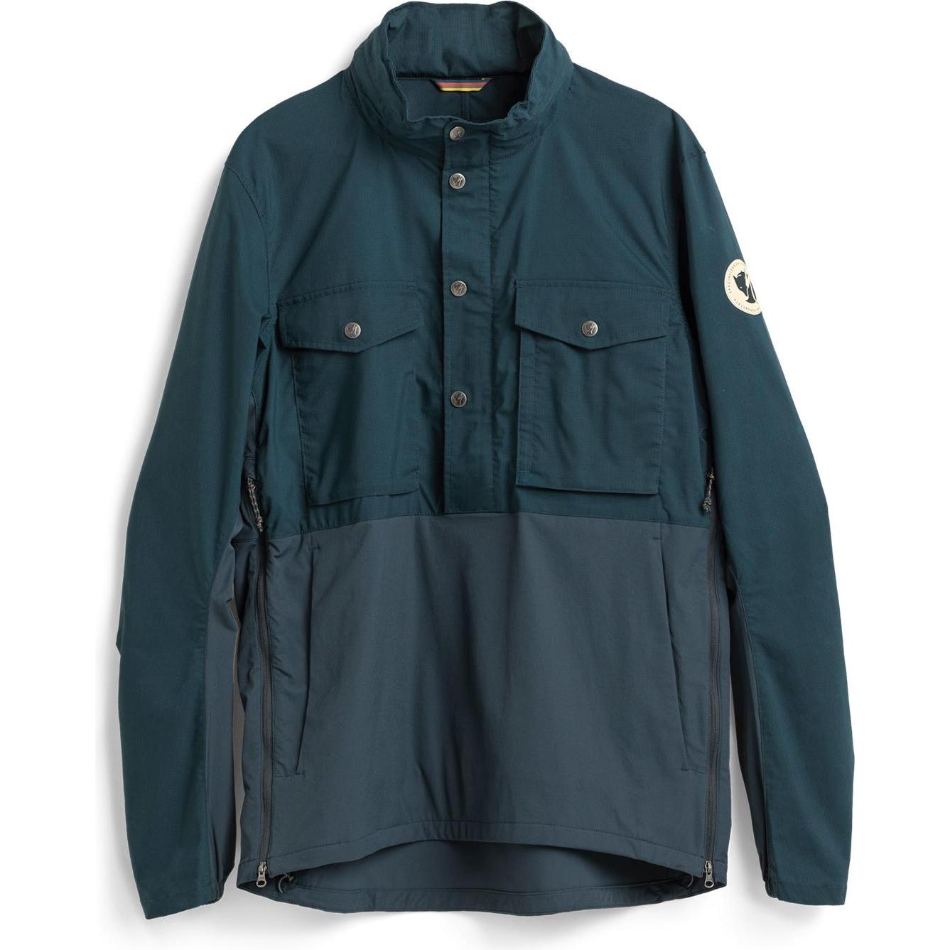 Fjällräven, Uomini, Giacche da esterno, F Räven Anorak (XS), Blu, XS
