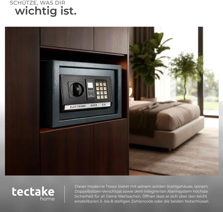 Produktbild tectake Safe Tresor (9.90 l)
