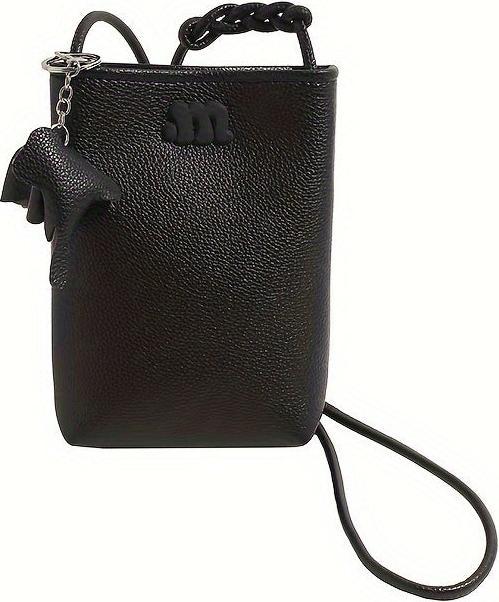Immagine prodotto Only-Bags.Store Mini borsa a tracolla carina, borsa mobile a forma di elefante, borsa a tracolla a secchiello alla