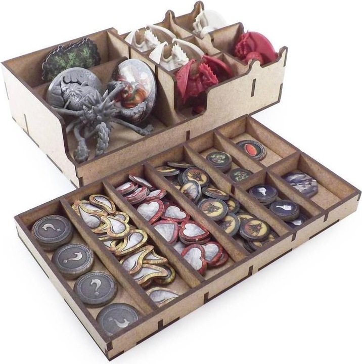 Produktbild Feldherr DESC-LABY - Brettspiel Organizer für Descent: Reise ins Dunkel 2. Edition - Labyrinth des Ve