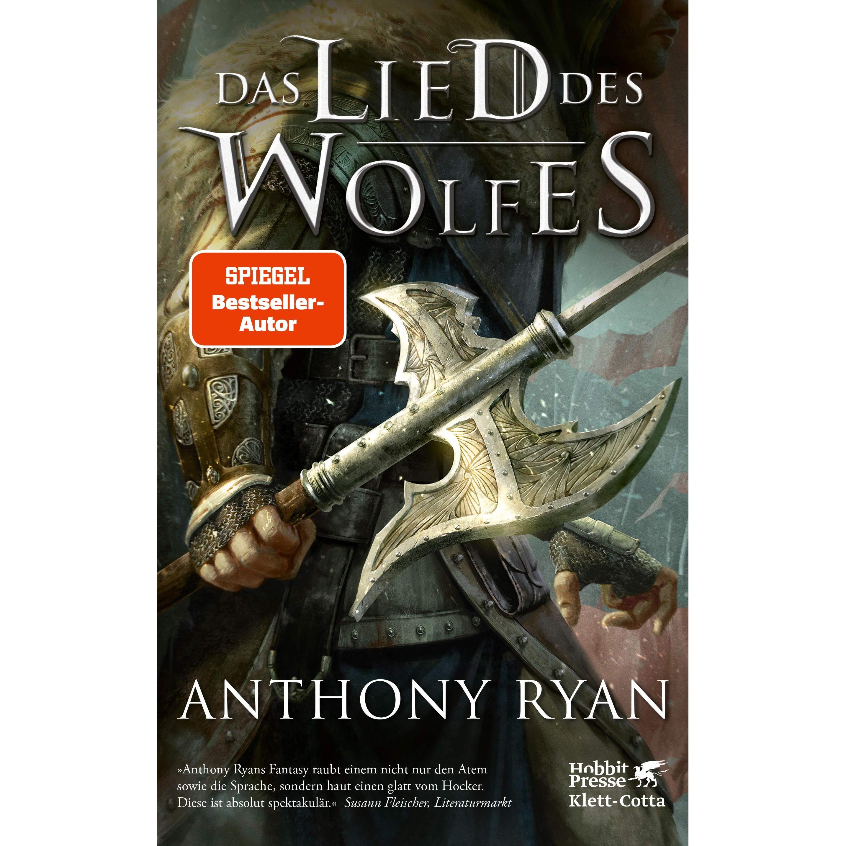 Das Lied des Wolfes, Belletristik von Anthony Ryan