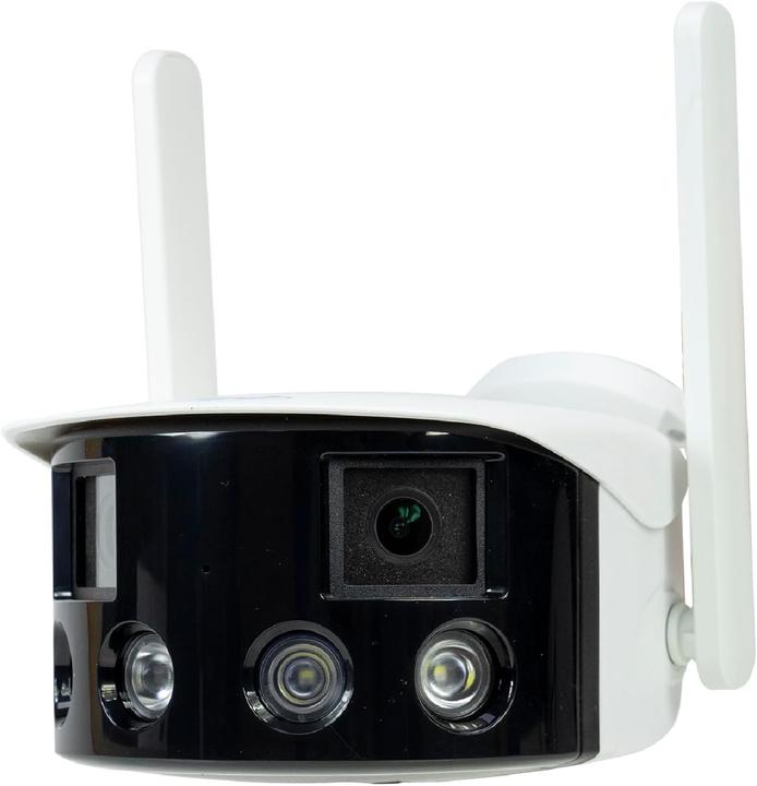 PNI Telecamera di videosorveglianza IP590, wireless, con IP, doppio obiettivo, 2 x 2 MP, 180 gradi (1920 x 1080 Pixels, 3840 x 1080 pixel)
