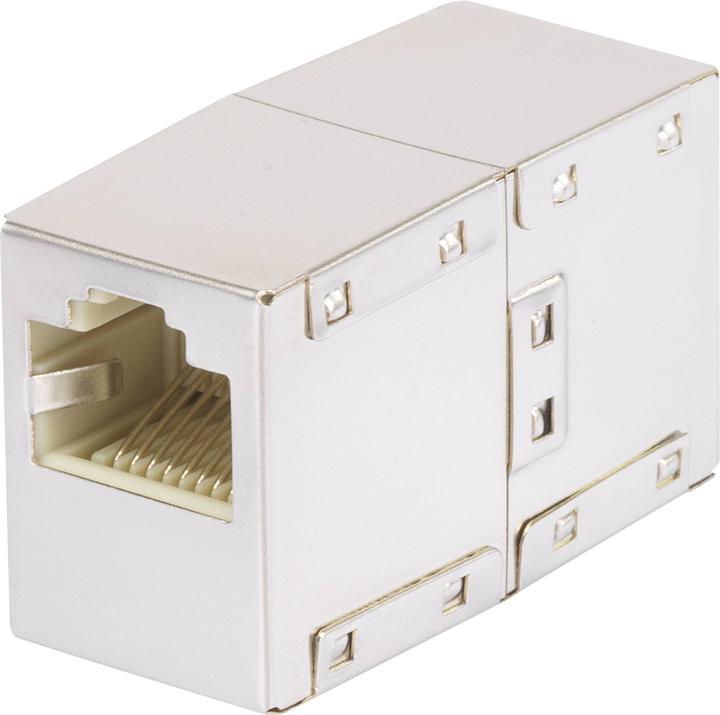 Actual product image Renkforce RJ45 double coupling CAT 5e (Network coupling)