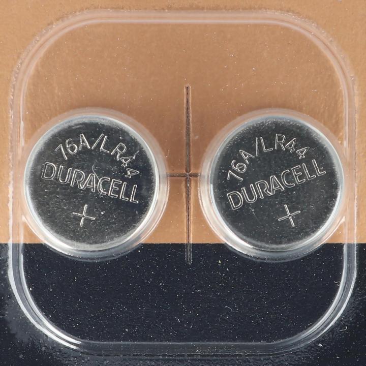 Produktbild Duracell - 1.5 V ALKALI-MANGAN-KNOPFZELLE - LR44 - 2 St. (2 Stk., LR44, 105 mAh)