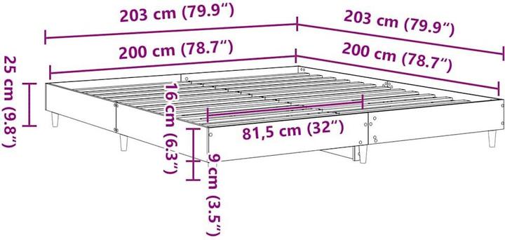 Produktbild VidaXL Western trillium (200 x 200 cm)