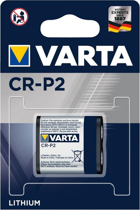 Image du produit Varta Photo Lithium (1 pcs, CRP2, 1450 mAh)