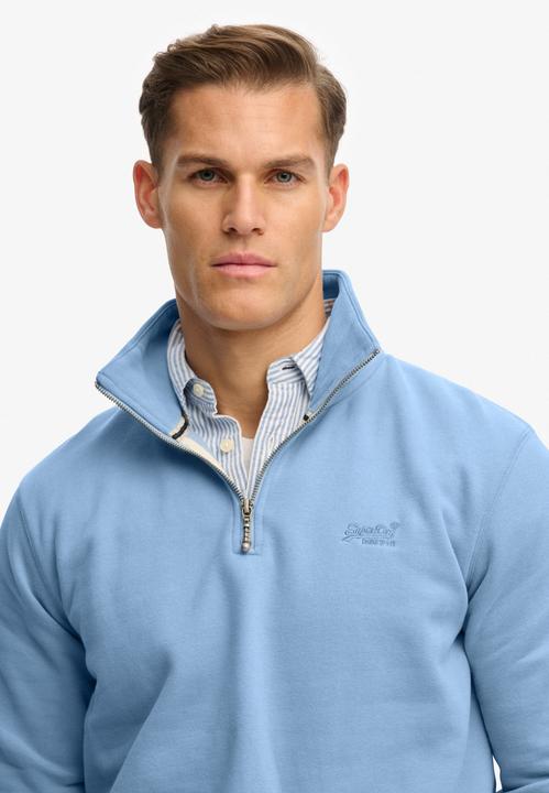 Image du produit Superdry Sweat à Capuche Zippé Mi-Brossé Logo Essential (L)