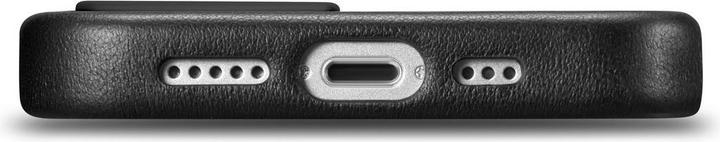 Actual product image iCarer Icer Case Leather Covers for iPhone 14 Black (WMI14220705-BK) (MagSafe Compatible) (Apple iPhone 14)