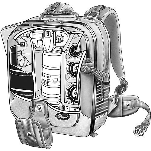 Produktbild Lowepro Vertex 100 AW (Fotorucksack)