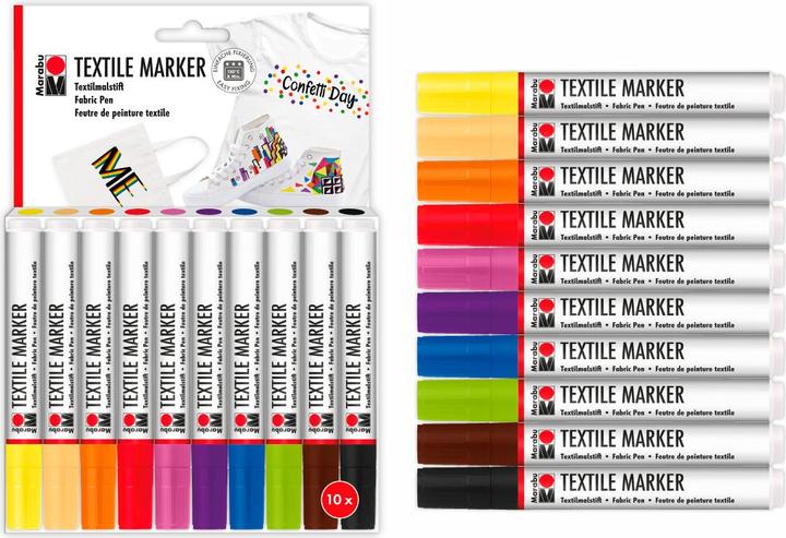 Produktbild Magni Marabu Textile Marker 3mm 10 Stück (10x)