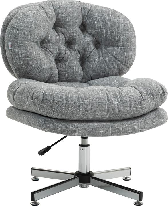 Produktbild Homcom Bürostuhl Polyester Grau