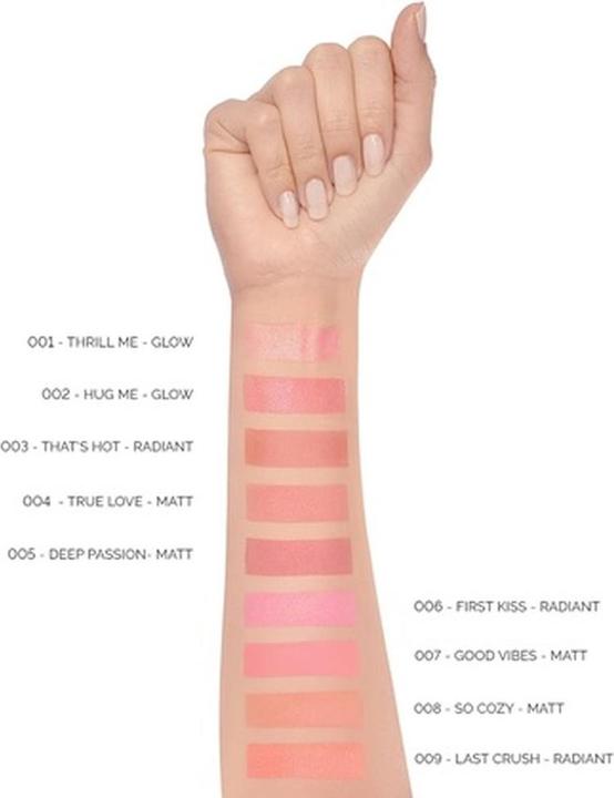 Actual product image Pupa Milano Wonder Me Blush 007 Good Vibes Matt 0.141 oz - Smooth Texture - Blends Easily - No Powde (007 Good Vibes)