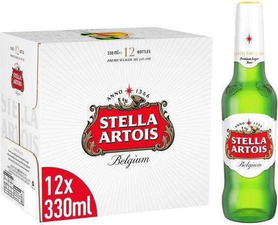 Image du produit Stella Artois Entrepôt (24 x 33 cl)