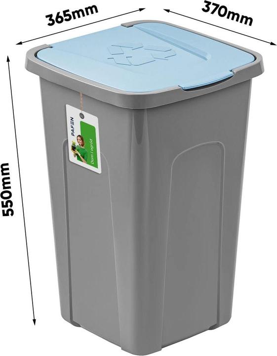 Produktbild Pafen Grosser Mülleimer mit Deckel (50 l)