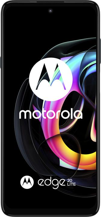 Produktbild Motorola Edge 20 Lite (128 GB, Electric Graphite, 6.70", Hybrid Dual SIM, 5G)